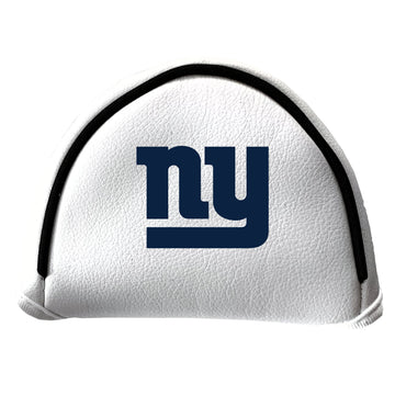 New York Giants Vintage weißes bedrucktes Mallet-Putter-Headcover