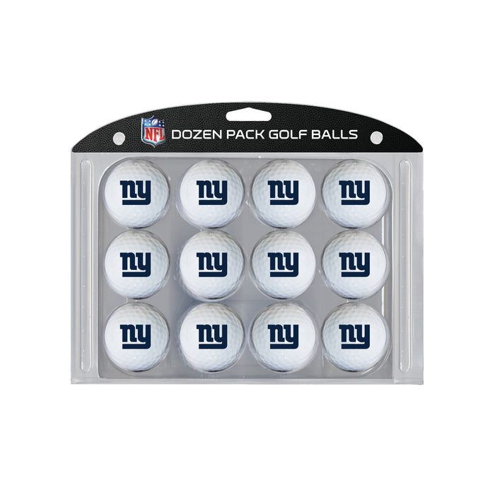 New York Giants logo golf balls, 12 pack