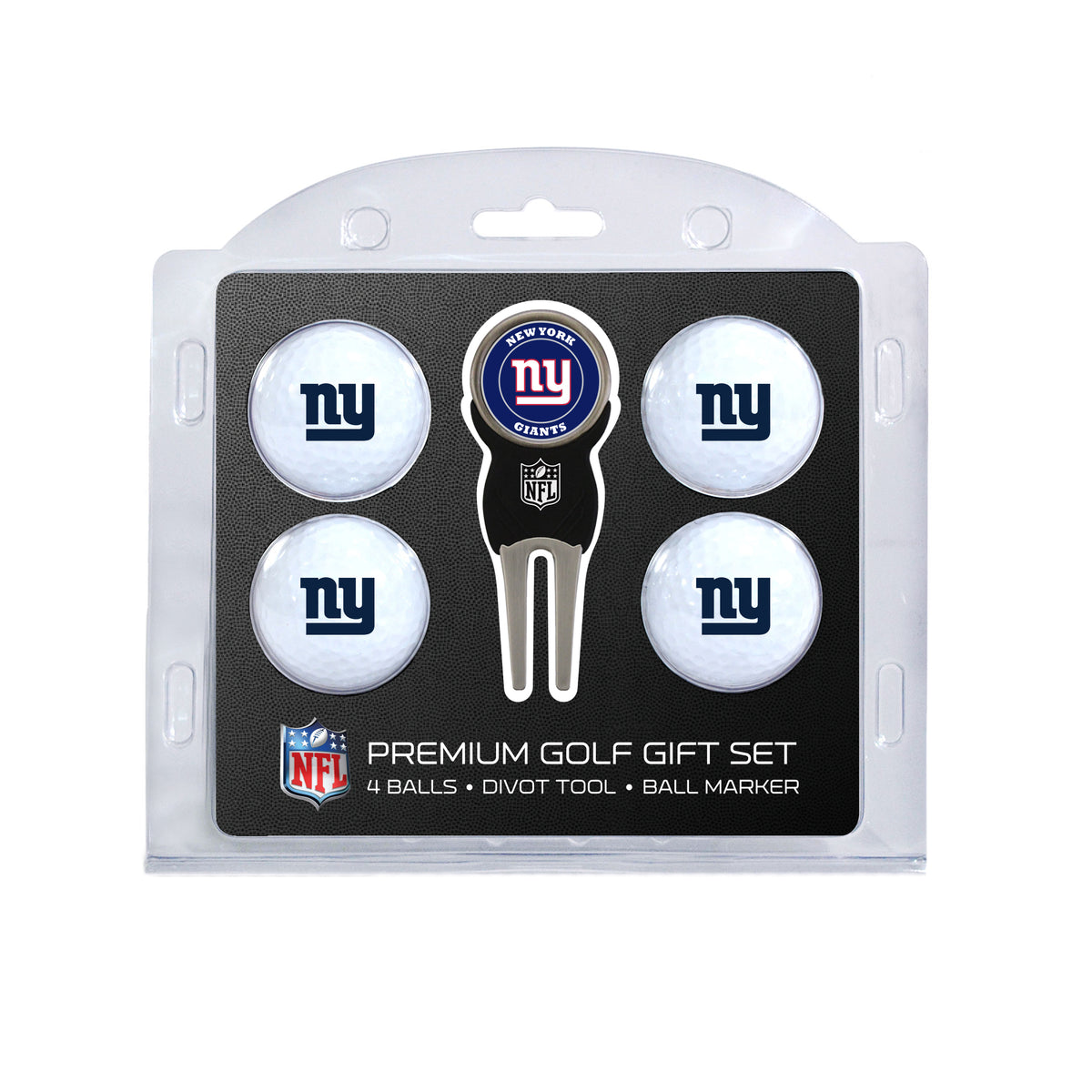 New York Giants 4-Ball Golf Gift Set