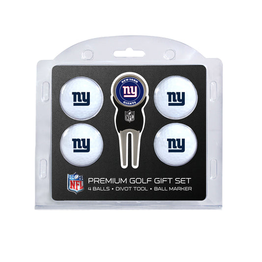 New York Giants 4-Ball Golf Gift Set