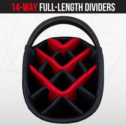 New York Giants Fairway Stand Bag - Image 6 - Club Rehab