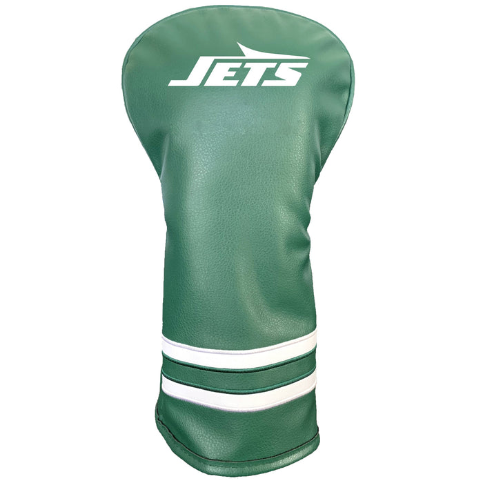 New York Jets Vintage Color Printed Driver Headcover