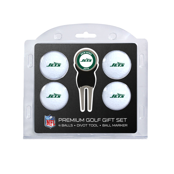 New York Jets 4-Ball Golf Gift Set