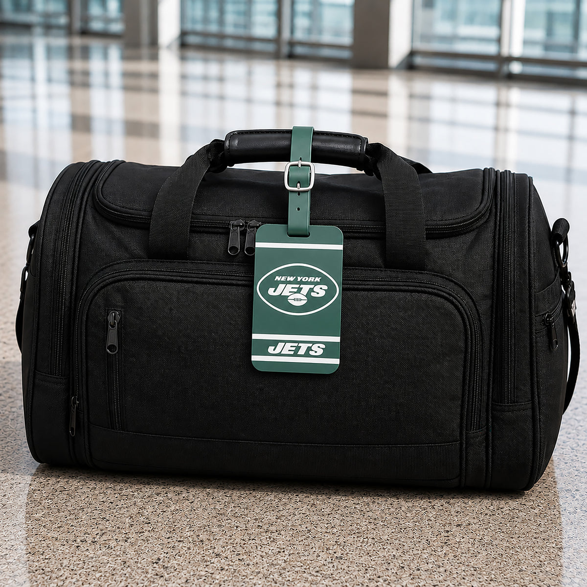 New York Jets plastic golf bag tag by Team Golf, product photo 5