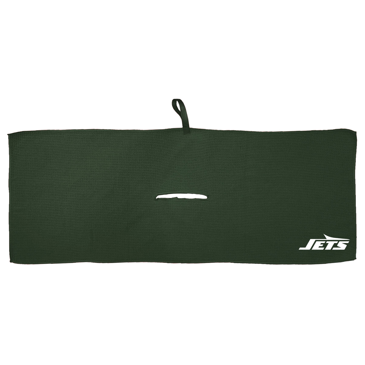 New York Jets 16 x 40 microfiber golf towel with team logo