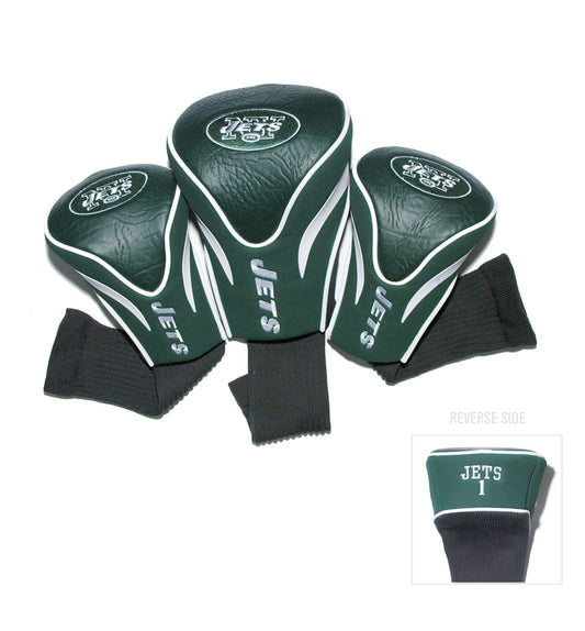 New York Jets NFL Contour 3 Pack Headcovers