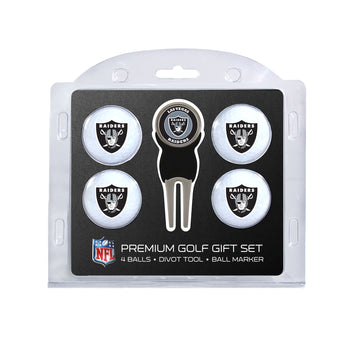 Las Vegas Raiders 4-Ball-Golf-Geschenkset