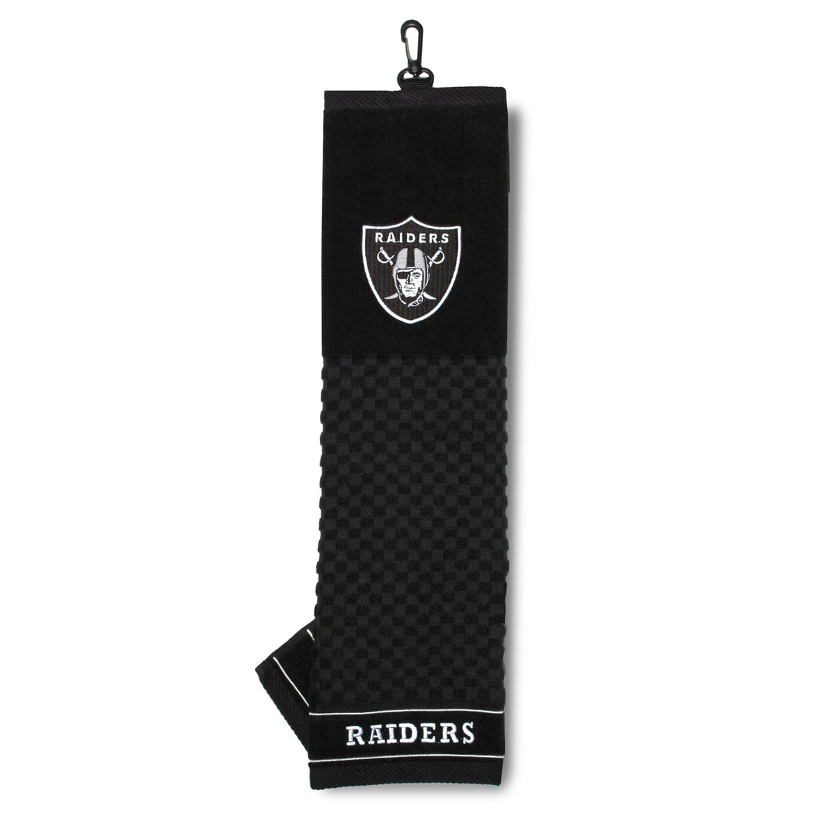 Las Vegas Raiders embroidered golf towel