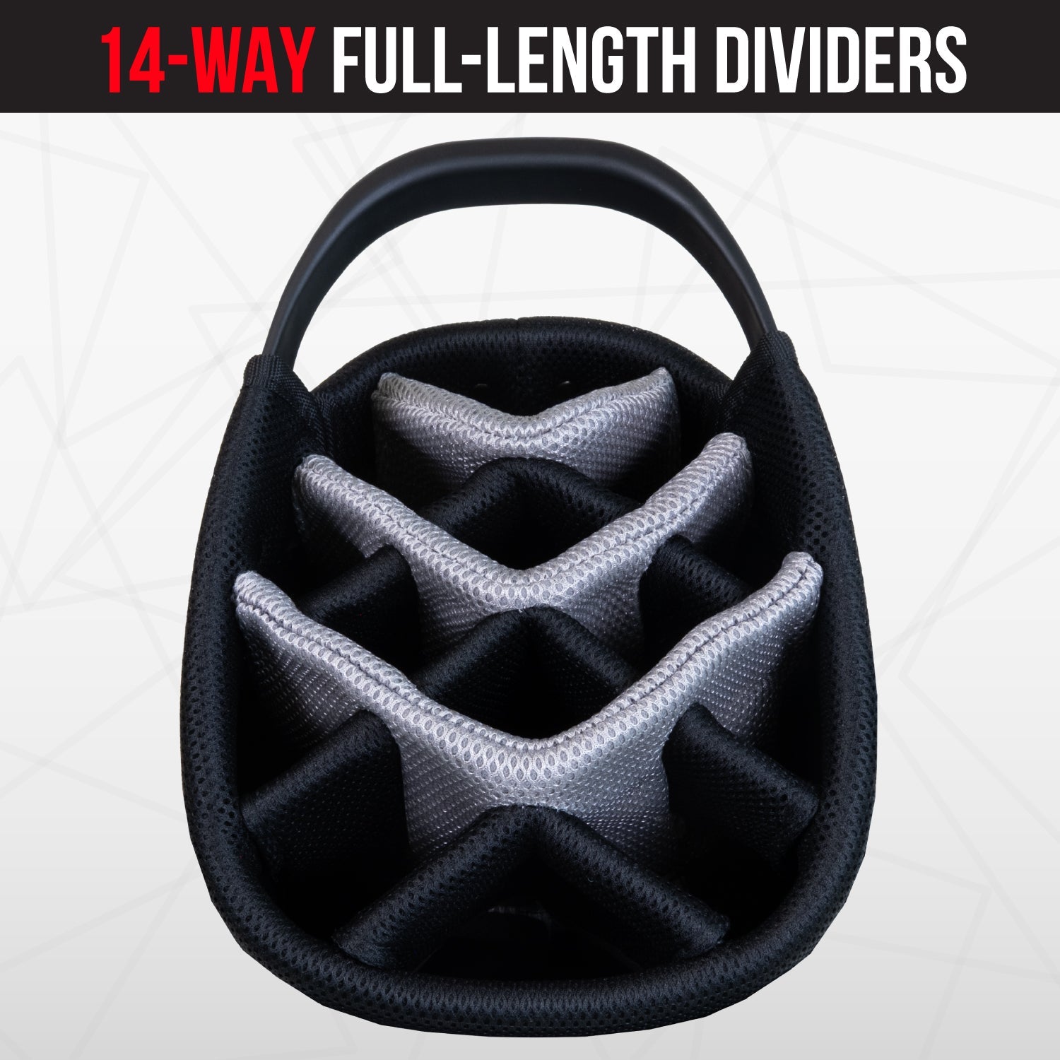 Las Vegas Raiders Fairway Stand Bag - Image 6 - Club Rehab