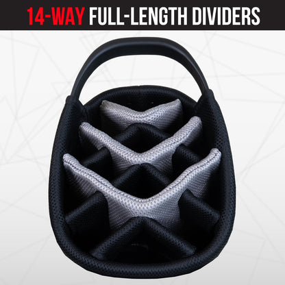 Las Vegas Raiders Fairway Stand Bag - Image 6 - Club Rehab
