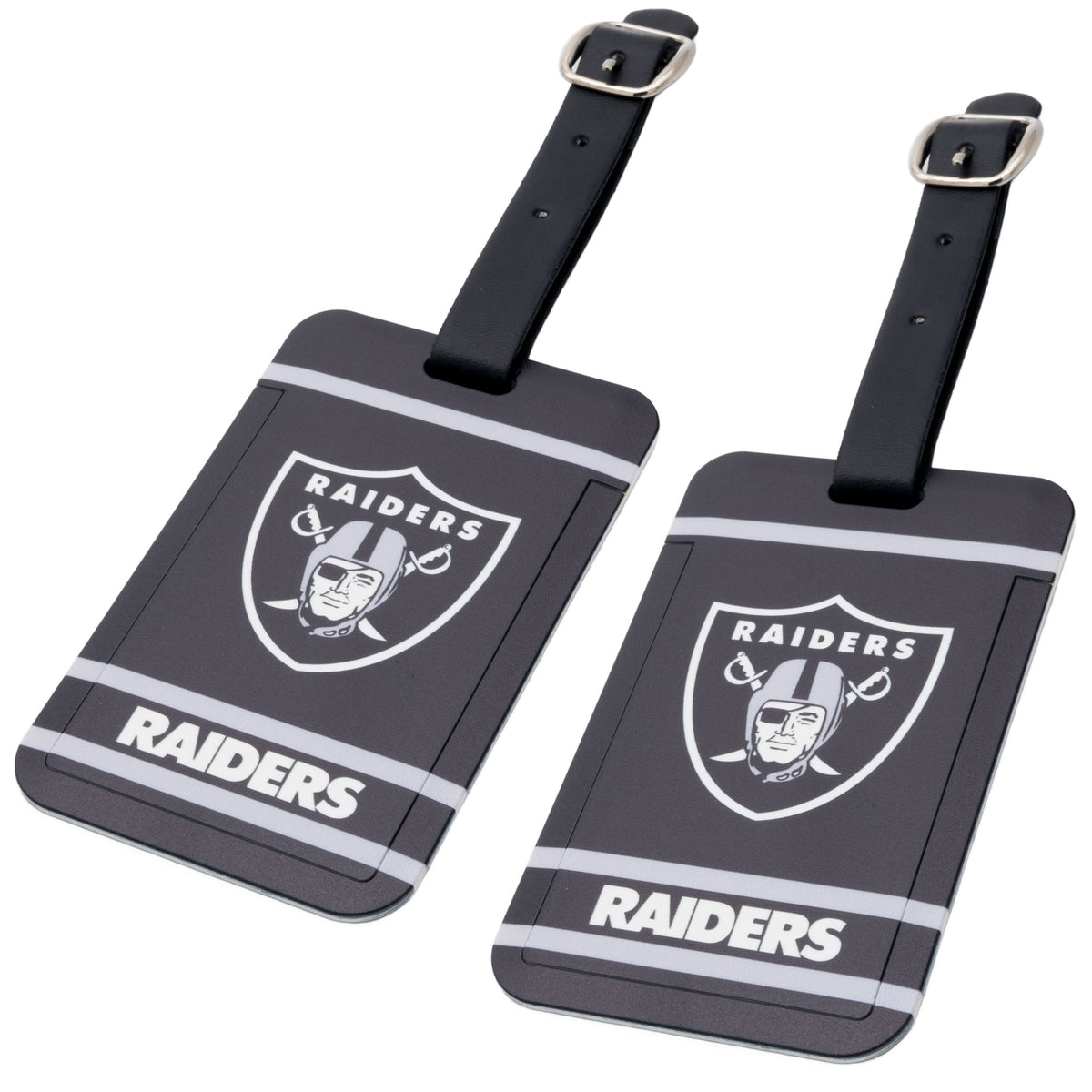 Las Vegas Raiders plastic golf bag tag by Team Golf, product photo 4