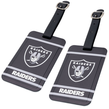Las Vegas Raiders plastic golf bag tag by Team Golf, product photo 4