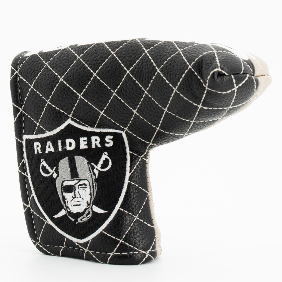Las Vegas Raiders Split Quilted Blade Putter Headcover