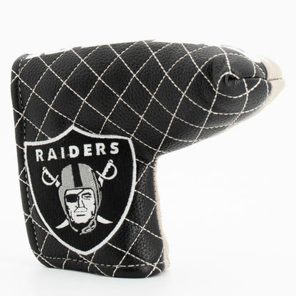 Las Vegas Raiders Split Quilted Blade Putter Headcover