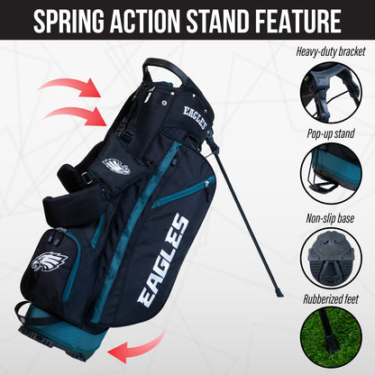 Philadelphia Eagles Fairway Stand Bag - Image 5 - Club Rehab