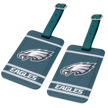 Philadelphia Eagles plastic golf bag tag by Team Golf, product photo 4