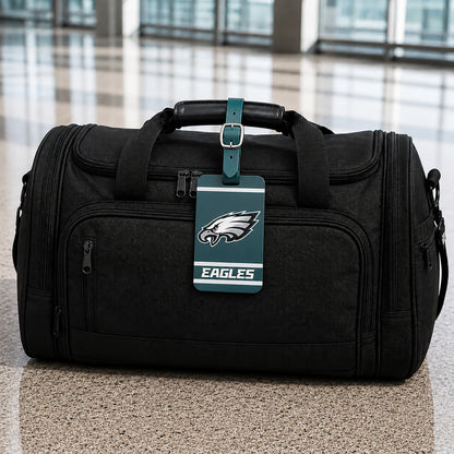 Philadelphia Eagles plastic golf bag tag by Team Golf, product photo 5