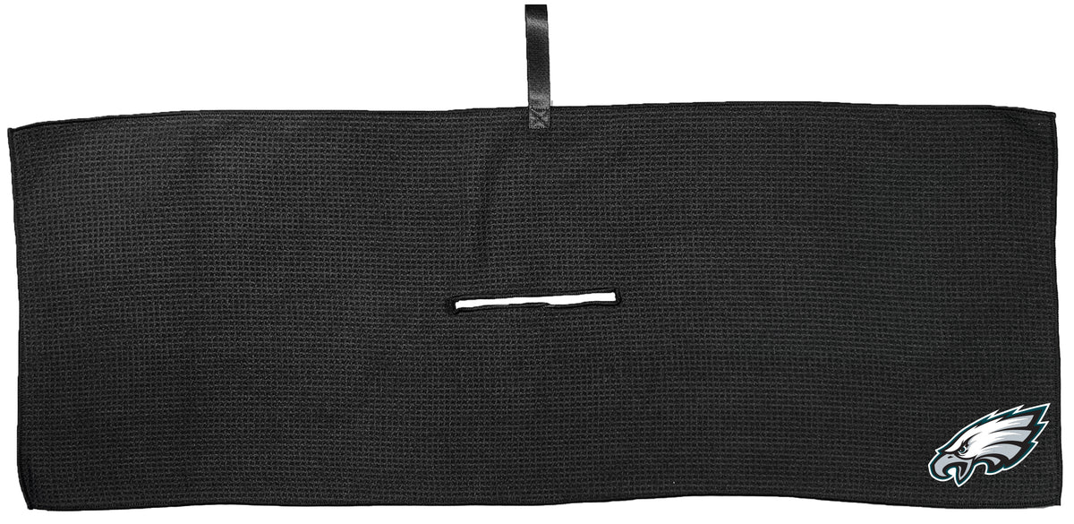 Philadelphia Eagles 16 x 40 microfiber golf towel with team logo