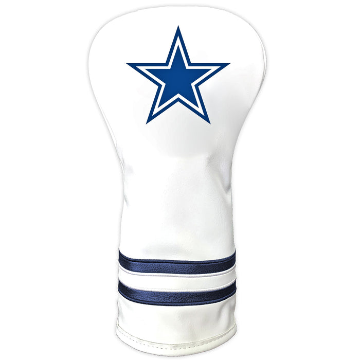 Dallas Cowboys Vintage White Printed Driver Headcover