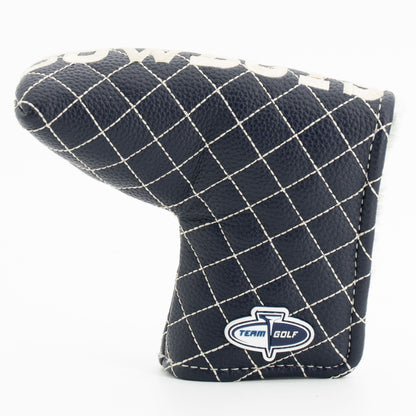 Dallas Cowboys Solid Blade Putter quilted headcover, back view