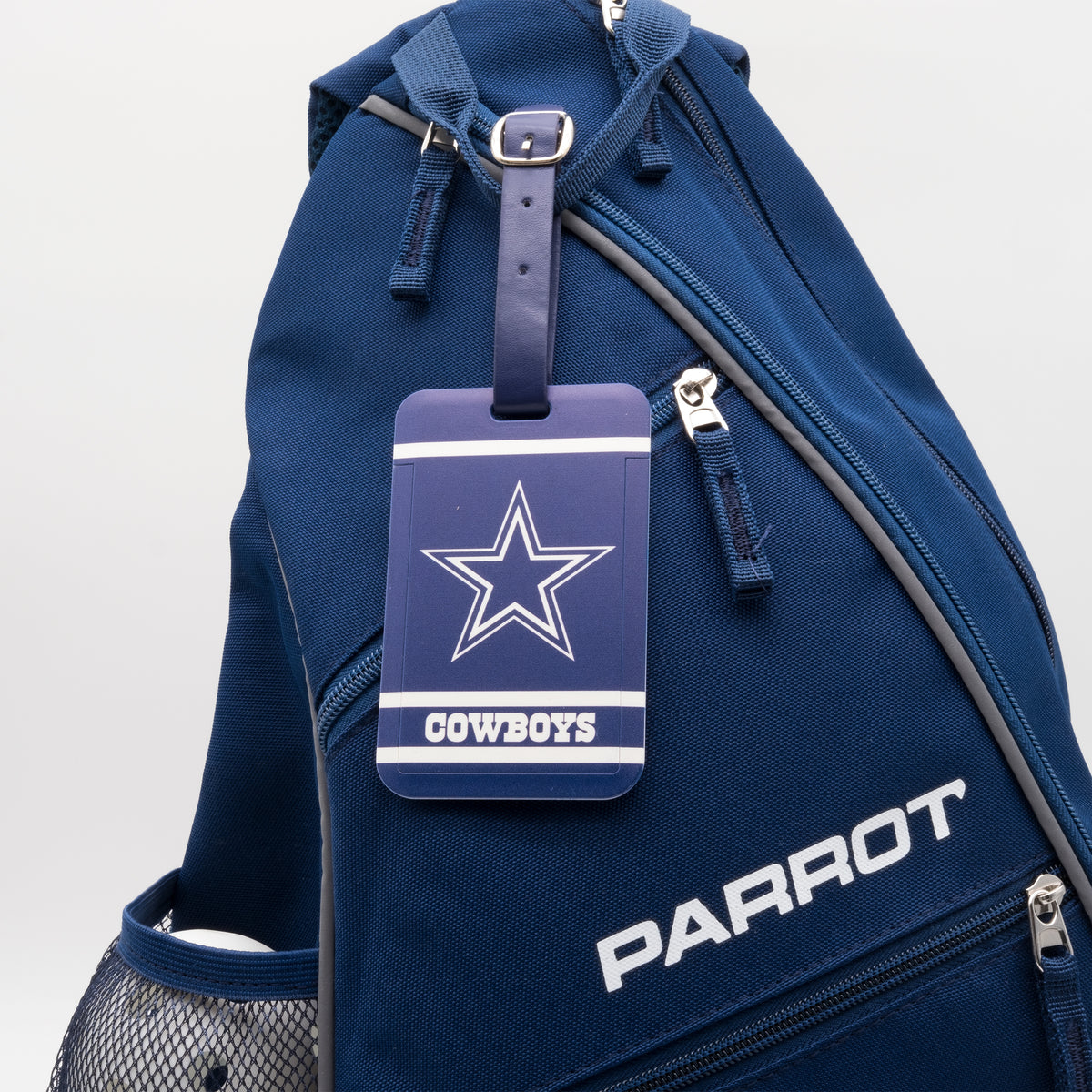 Dallas Cowboys plastic golf bag tag by Team Golf, product photo 3