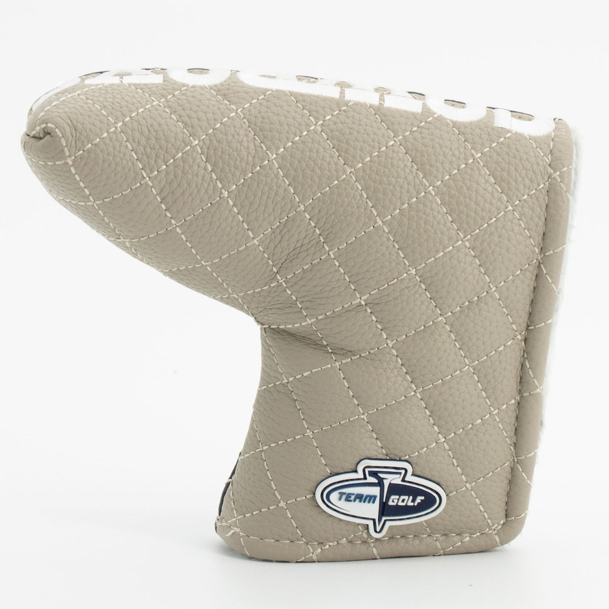 Dallas Cowboys Split Blade Putter quilted headcover, back view