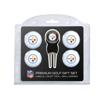 Pittsburgh Steelers 4-Ball-Golf-Geschenkset
