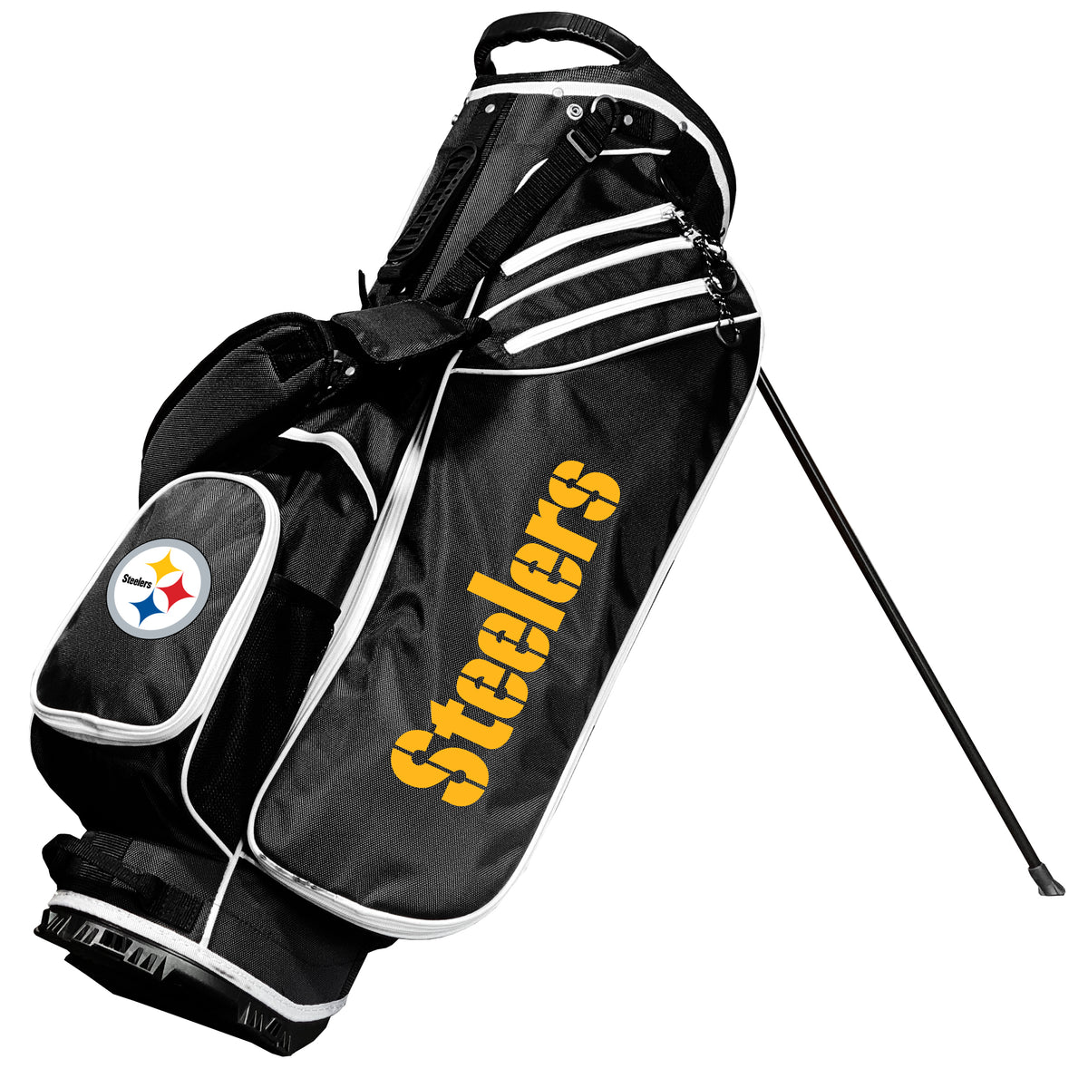 Pittsburgh Steelers Birdie stand golf bag, Black color