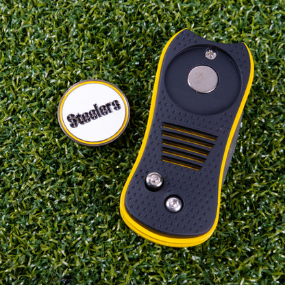 Pittsburgh Steelers Switchblade Divot Tool - Image 3 - Club Rehab