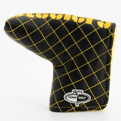 Pittsburgh Steelers Solid Quilted Blade Putter Headcover
