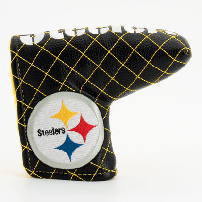 Pittsburgh Steelers Split Quilted Blade Putter Headcover