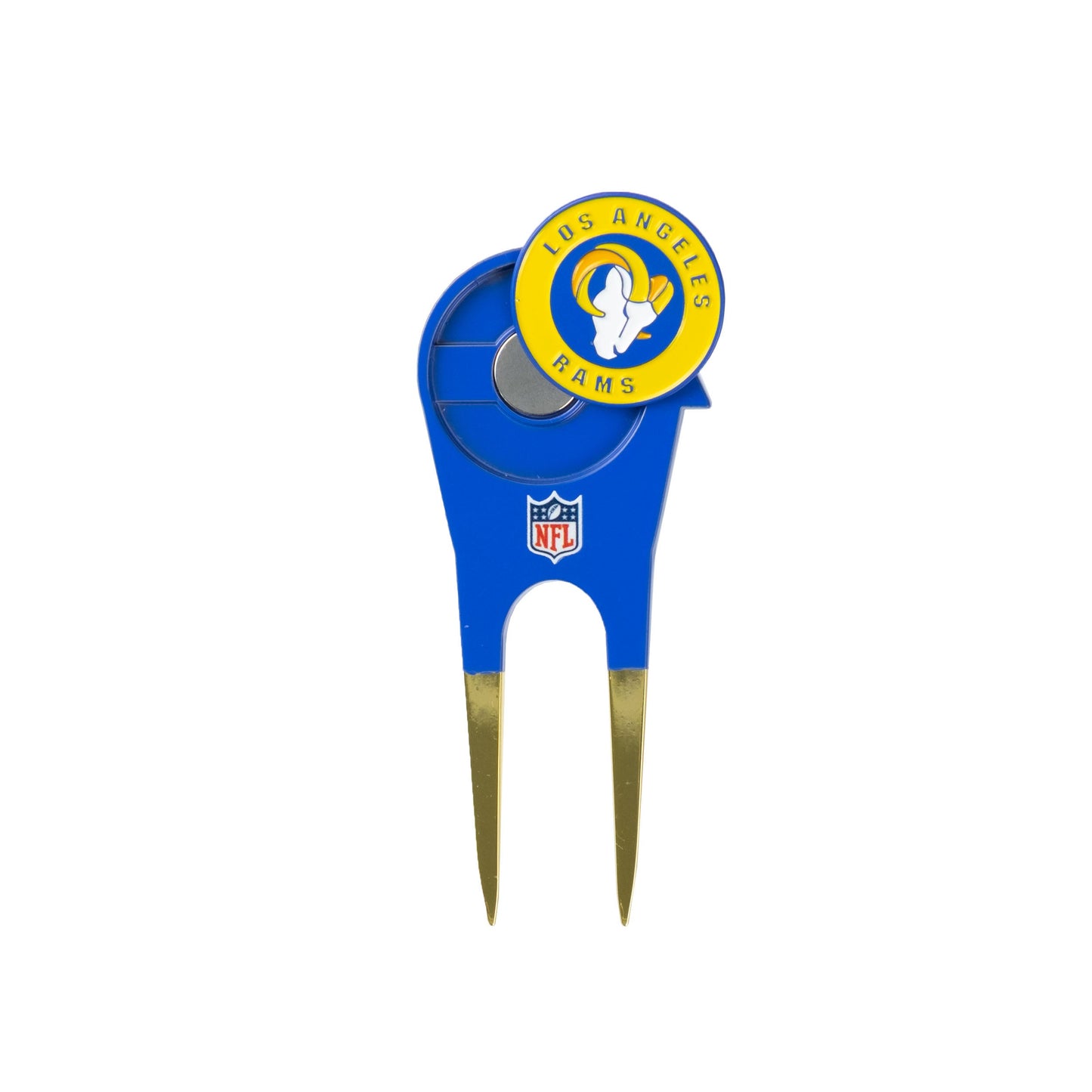 Los Angeles Rams Custom Shaped Divot Tool - Image 4 - Club Rehab