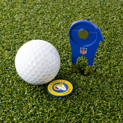 Los Angeles Rams Custom Shaped Divot Tool - Image 6 - Club Rehab