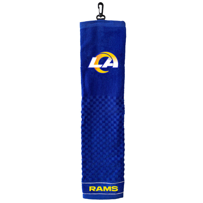Los Angeles Rams embroidered golf towel