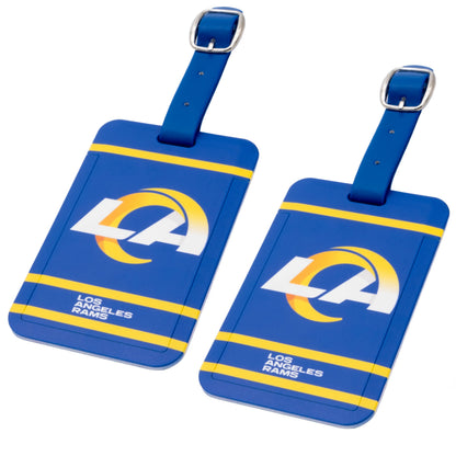 Los Angeles Rams plastic golf bag tag by Team Golf, product photo 4