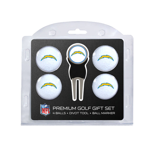 Los Angeles Chargers 4-Ball Golf Gift Set