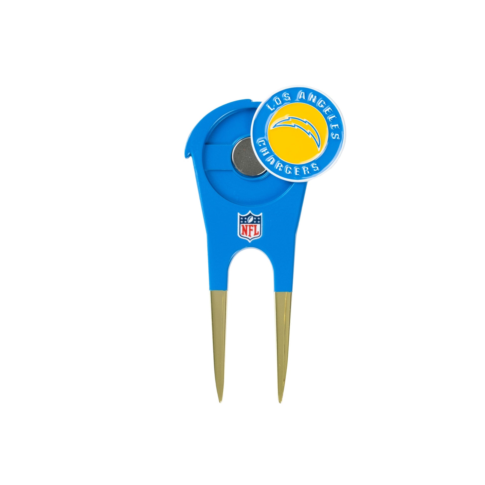 Los Angeles Chargers Custom Shaped Divot Tool - Image 4 - Club Rehab
