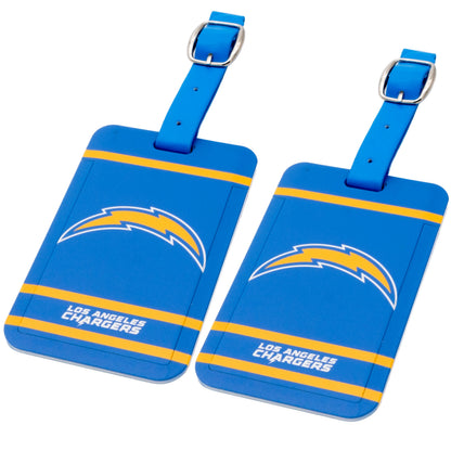 Los Angeles Chargers plastic golf bag tag by Team Golf, product photo 4