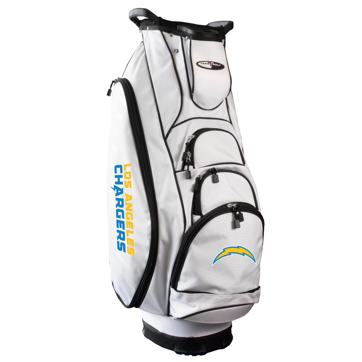Los Angeles Chargers Albatross golf cart bag in White