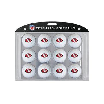 San Francisco 49ers Golf Balls - 12 Pack