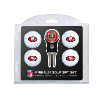 San Francisco 49ers 4-Ball Golf-Geschenkset