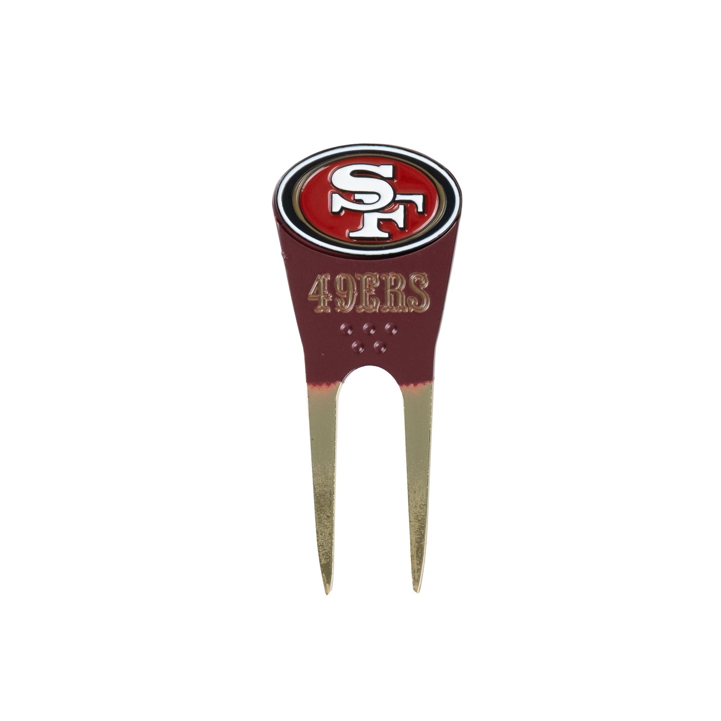 San Francisco 49ers Custom Shaped Divot Tool - Image 1 - Club Rehab