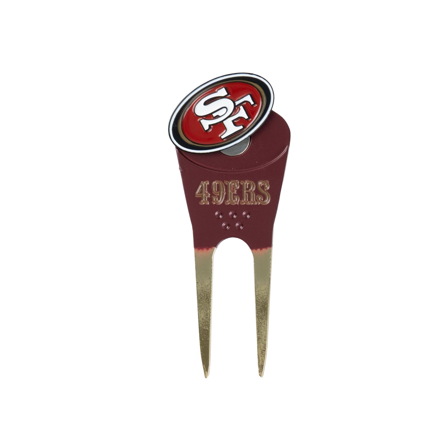 San Francisco 49ers Custom Shaped Divot Tool - Image 3 - Club Rehab