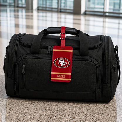 San Francisco 49ers plastic golf bag tag by Team Golf, product photo 5
