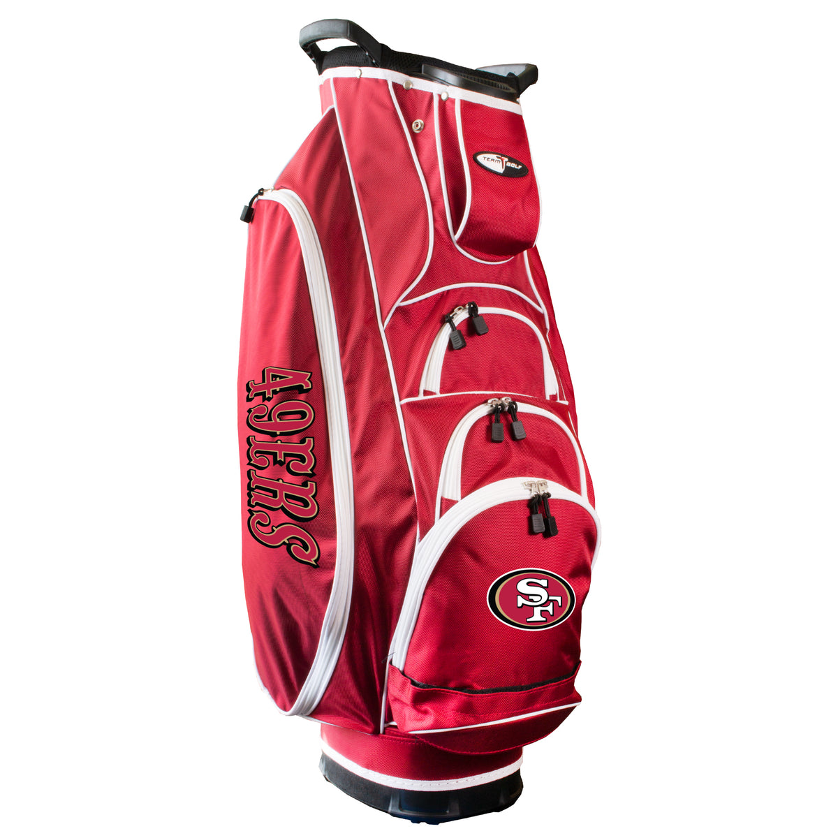 San Francisco 49ers Albatross golf cart bag in Dark Red