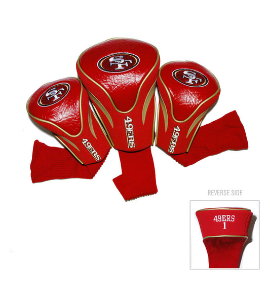 San Francisco 49ers NFL Contour 3 Pack Headcovers