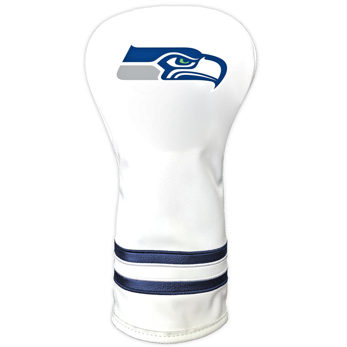 Seattle Seahawks Vintage White Printed Driver Headcover