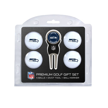 Seattle Seahawks 4er-Ball Golf-Geschenkset