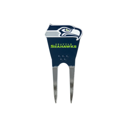 Seattle Seahawks Custom Shaped Divot Tool - Image 1 - Club Rehab