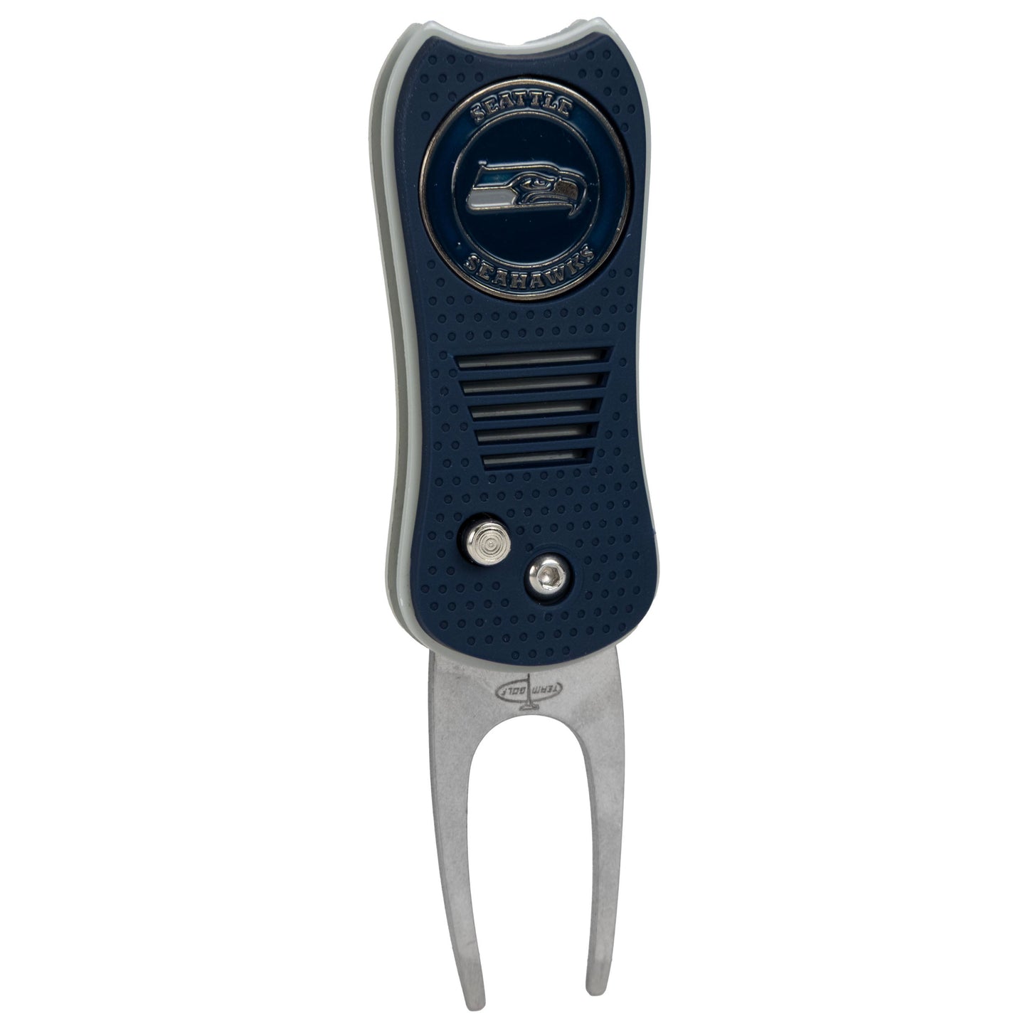 Seattle Seahawks Switchblade Divot Tool - Image 1 - Club Rehab